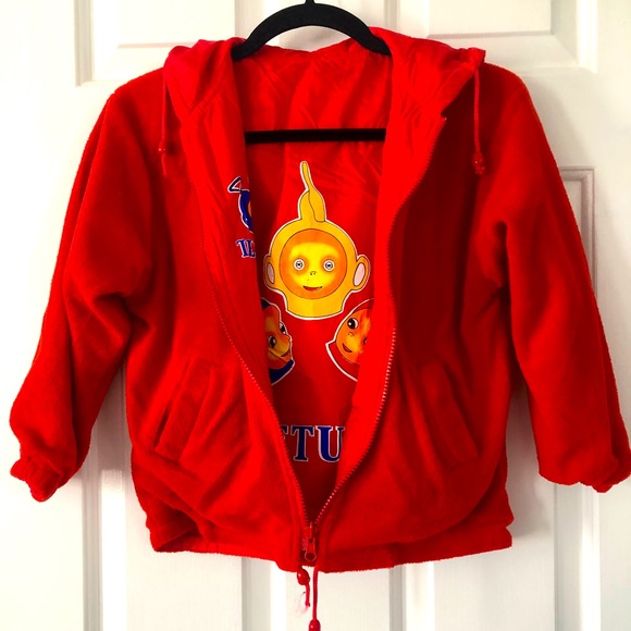 Vintage Teletubbies Reversible Jacket - Fleece Jacket or Wind Breaker—NEW - Picture 3 of 13